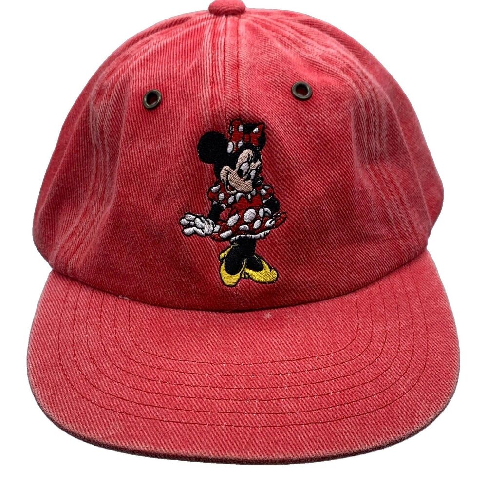 Goofy's Hat Co. Walt Disney World Minnie Mouse Red Cap Hat One Size 1997